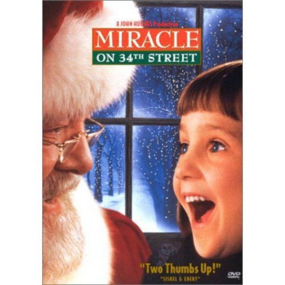 Miracle On 34th Street DVD John Hughes Production 1994 PG Twentieth Century